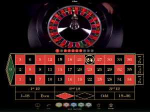 Ruleta en vivo NetEnt