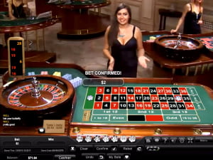 Ruleta europea en vivo