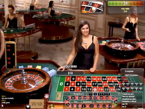 Ruleta europea en vivo