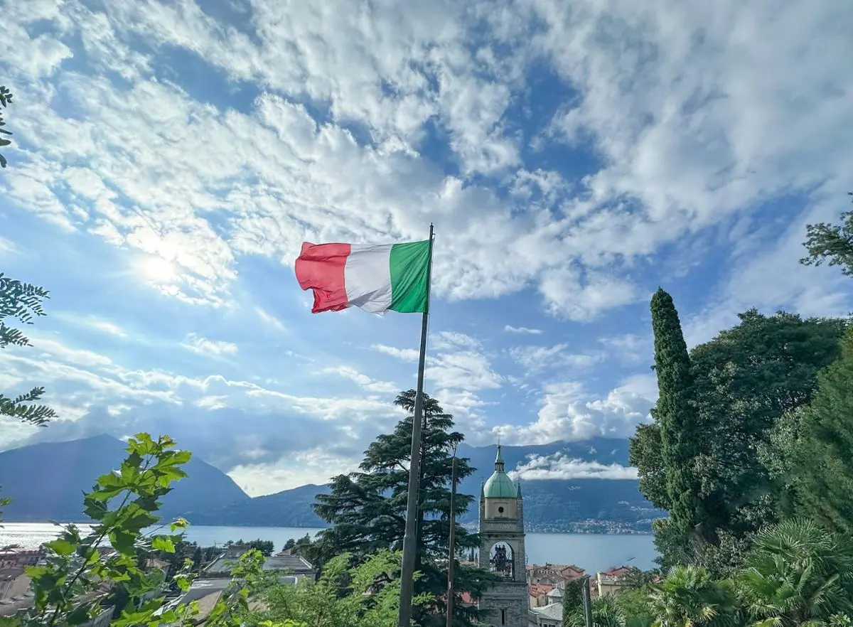 Bandera nacional de Italia