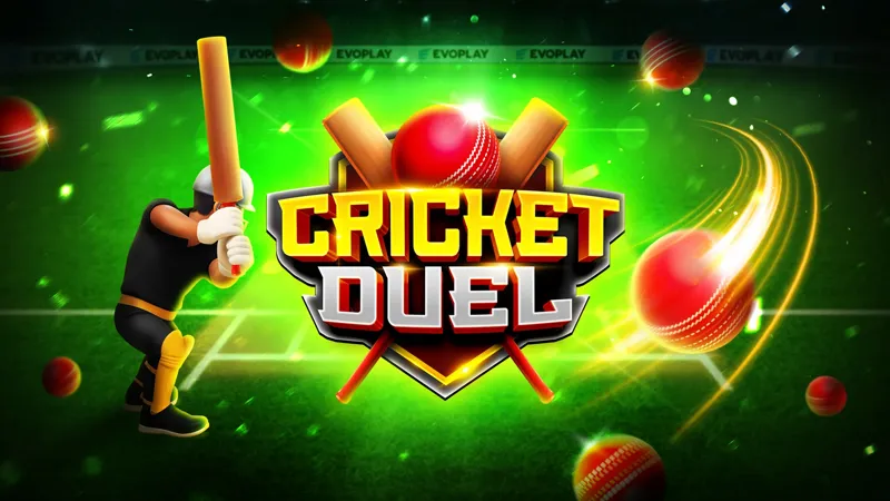 Pantalla de inicio de Cricket Duel