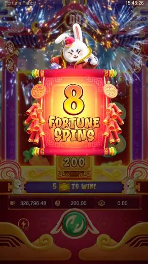 Pantalla de entrada a giros de fortuna Fortune Rabbit