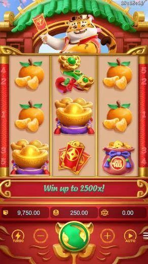 Interfaz del juego principal de Fortune Tiger