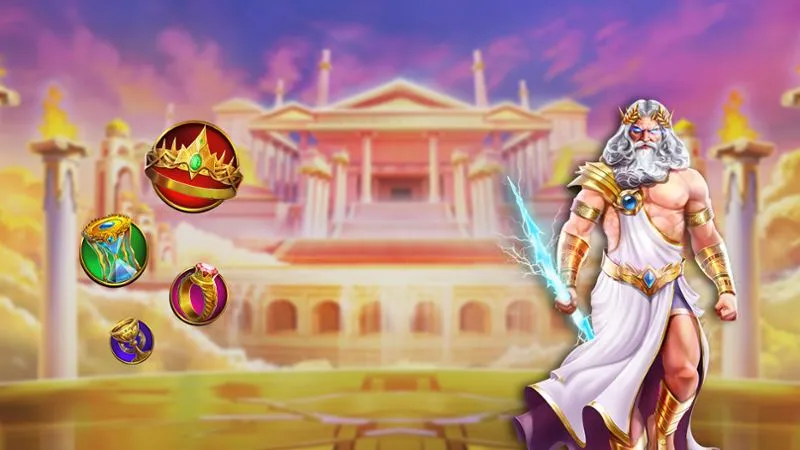 Interfaz del juego Gates of Olympus