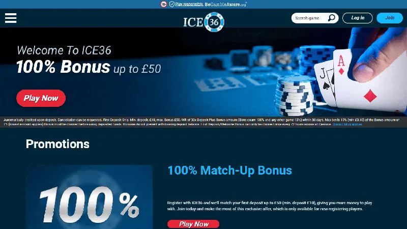 Promociones ICE36: escritorio