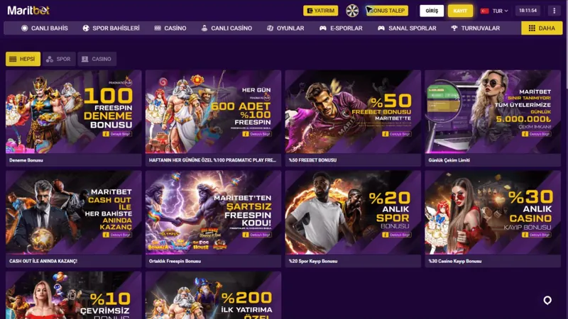 Promociones Maritbet Casino