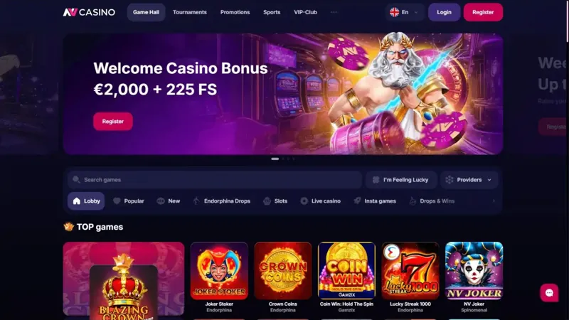 Portada de NV Casino Casino