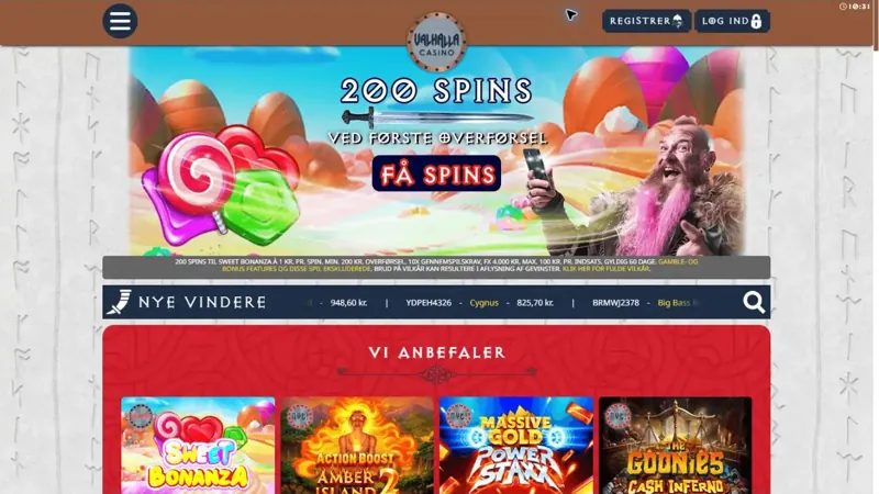 Portada de Valhalla Casino Casino