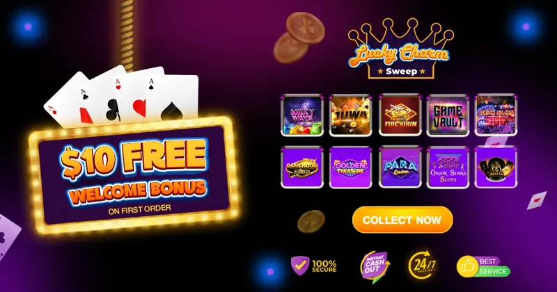 Imagen promocional publicada Lucky Charm Casino