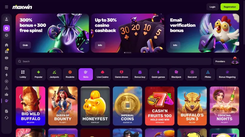 Catálogo de juegos de Maxwin