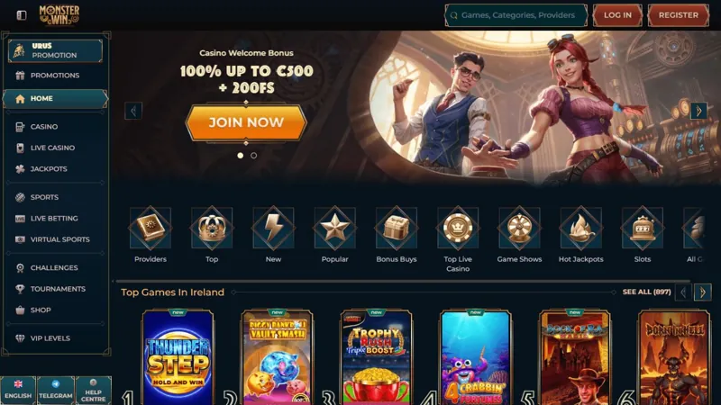 Portada de Monsterwin