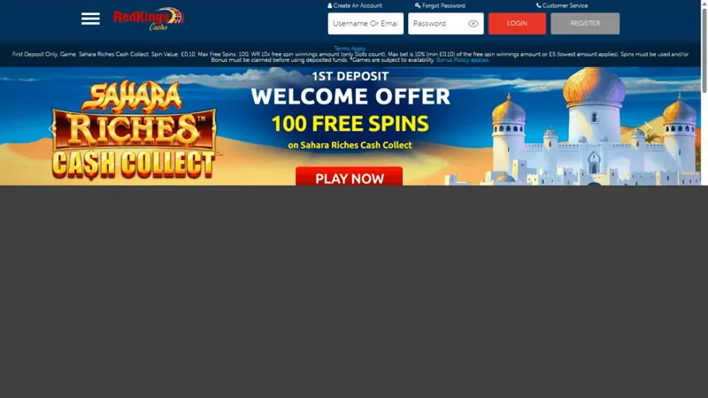 Portada de RedKings Casino