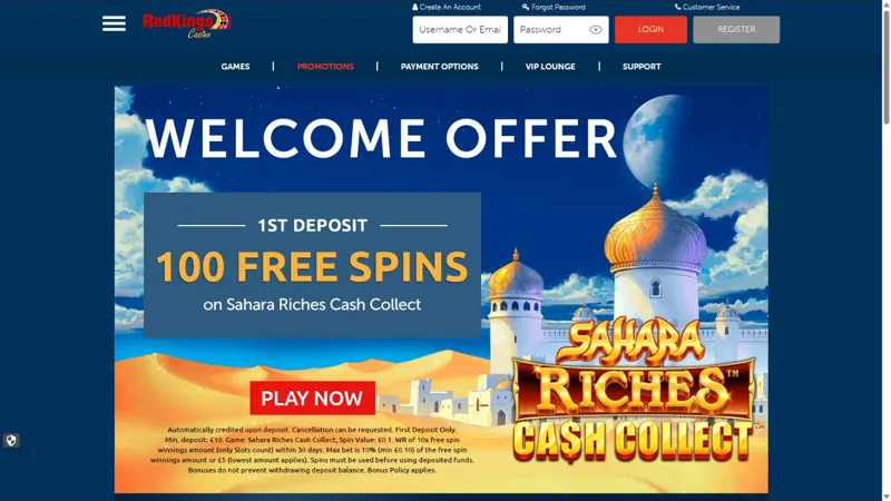 Promociones RedKings Casino