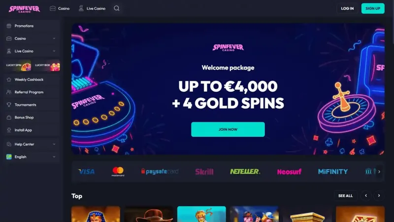 Portada de SpinFever