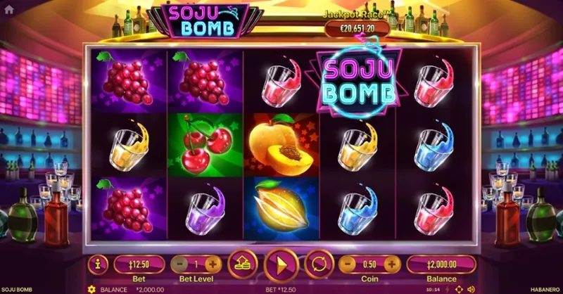 Imagen publicada del juego Soju Bomb