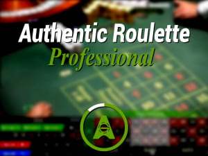 Ruleta Profesional en Vivo de Authentic 2 Ruleta en vivo profesional real